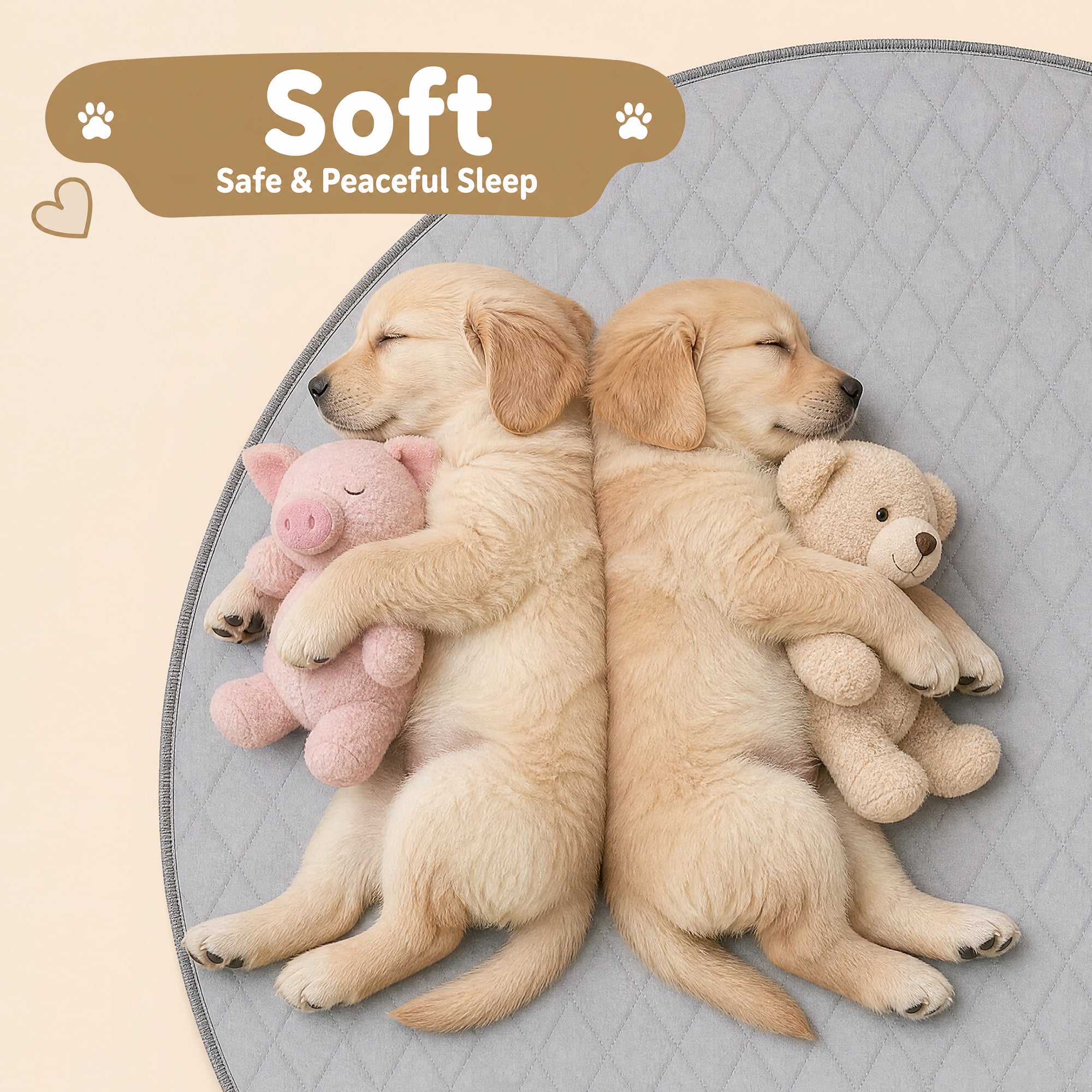 CoolShields Washable Pee Pads for Dogs, Ultra-Absorbent Reusable Waterproof Puppy Pad for Crates, Playpens, Carpets, and Floors—Ideal for Dogs, Cats, and Small Pets